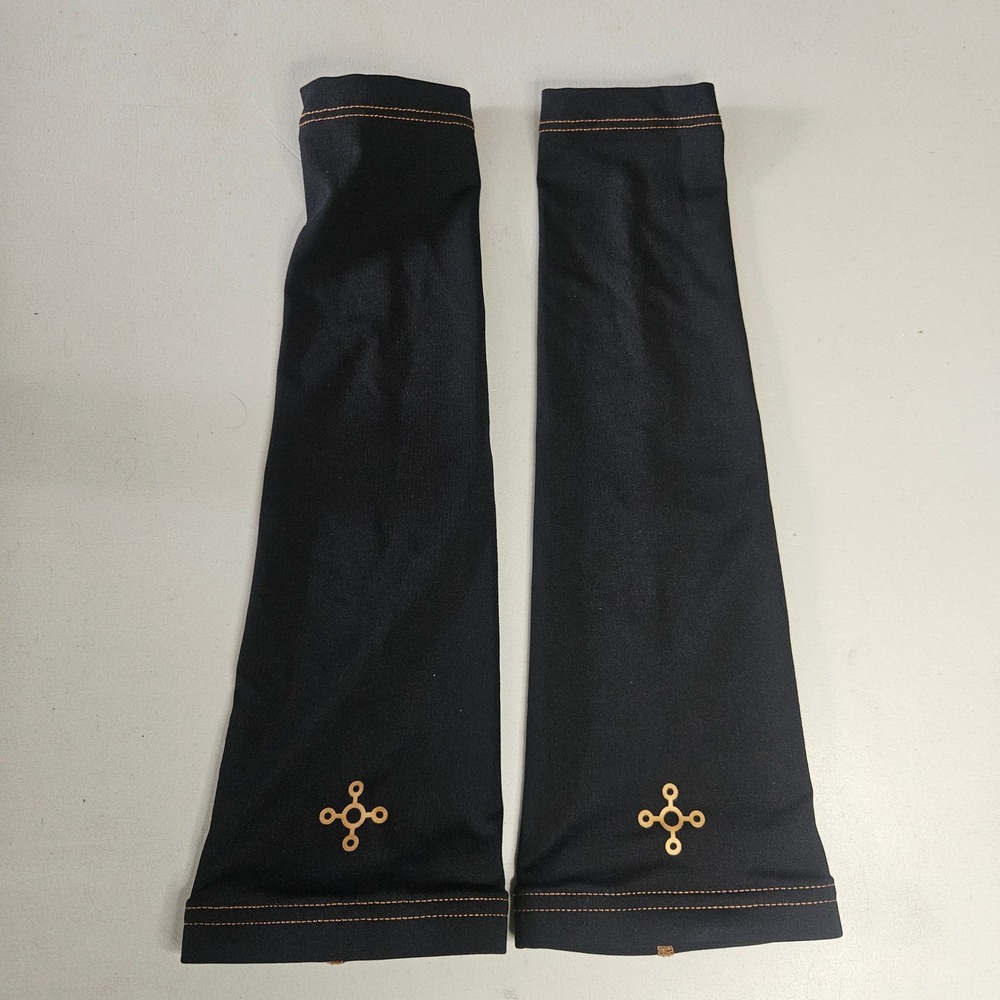 Tommie Copper Compression‎ Arm Sleeves Black Copper Znergy Small Medium Pair